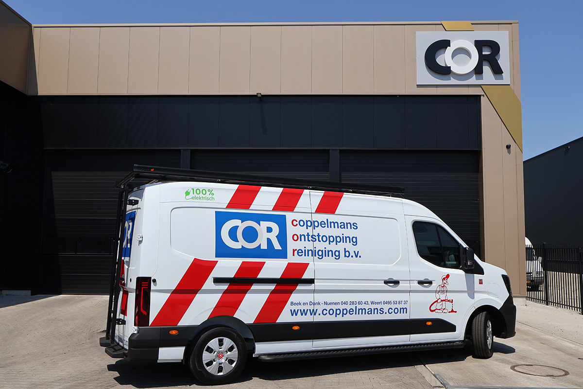 Elektrische ontstoppingsbus van C.O.R. Coppelmans